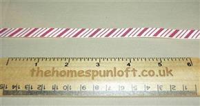 1 yd Candy Cane Striped Holiday Christmas Ribbon