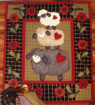 Wooly Sheep Quilt Kit by Rachel's of Greenfield