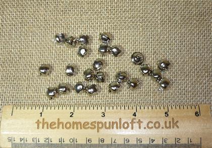 9mm Mini Silver Jingle Bell for Crafting