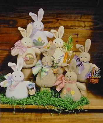 Bunches of Bunnies Countryside Crafts Pattern