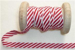 Christmas Candy Cane Stripe Ribbon
