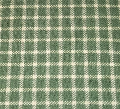 Christmas Green Checked FLANNEL Plaid Fabric