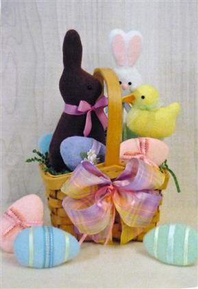 Easter Sweets Basket Countryside Crafts Pattern