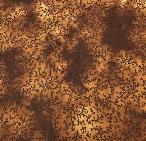 Ginger Brown Tones Cotton Quilting Fabric