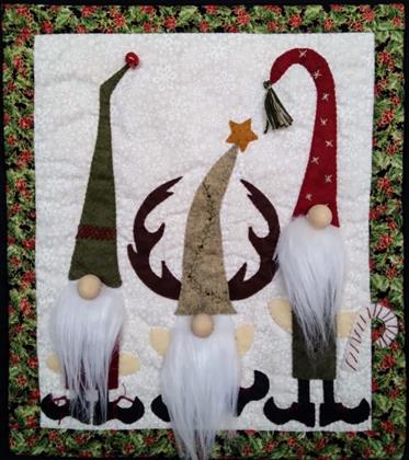 Gnomes Wall Quilt Kit by Rachel's of Greenfield