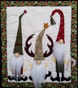 Gnomes Wall Quilt Kit by Rachel's of Greenfield