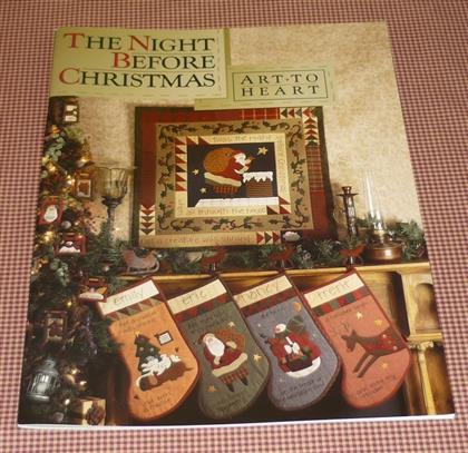 Night Before Christmas Art to Heart Pattern Book