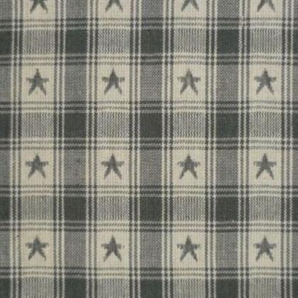 Primitive Sage Green/Tan Star Homespun Fabric