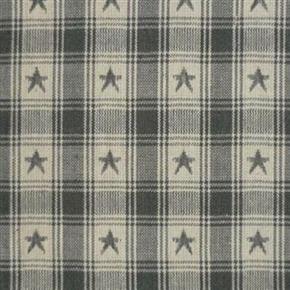 Primitive Sage Green/Tan Star Homespun Fabric