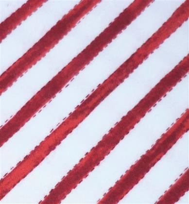 Snowed In Christmas Candy Cane FLANNEL Fabric