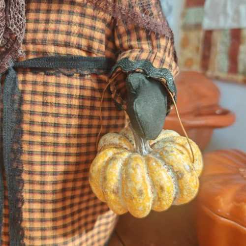 18" OOAK Handmade Primitive Halloween Witch - The Homespun Loft
