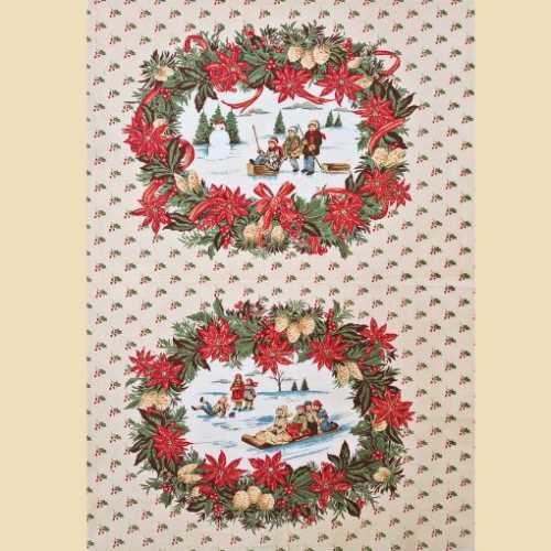 Vintage Christmas Skating by Windham Fabrics - The Homespun Loft