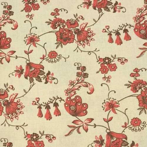 Rich Cream Maison Rouge Cotton Quilting Fabric - The Homespun Loft