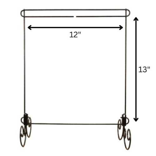 Wire Quilt Stand 12" x 13" - The Homespun Loft