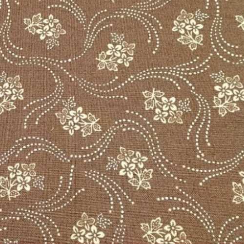 Brown Maison Rouge Cotton Quilting Fabric - The Homespun Loft