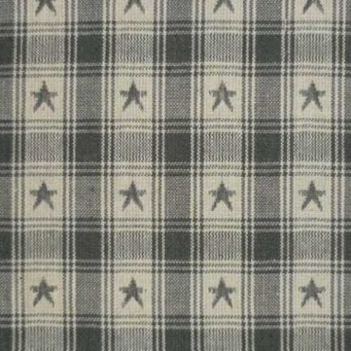 Primitive Sage Green Tan Star Homespun Fabric - The Homespun Loft