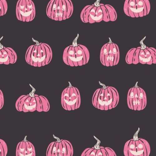 FQ Spooky Jack O Lanterns Halloween Fabric - The Homespun Loft