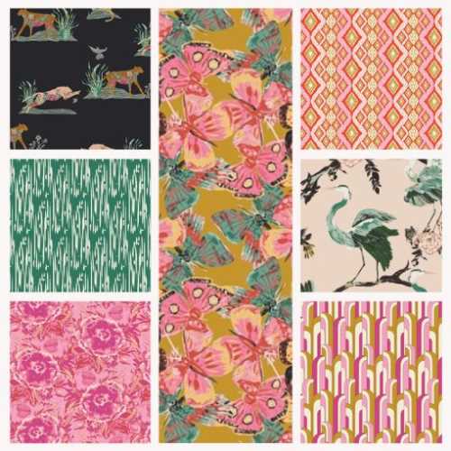 7 x FQ Bundle AGF fabric EVE Collections - The Homespun Loft