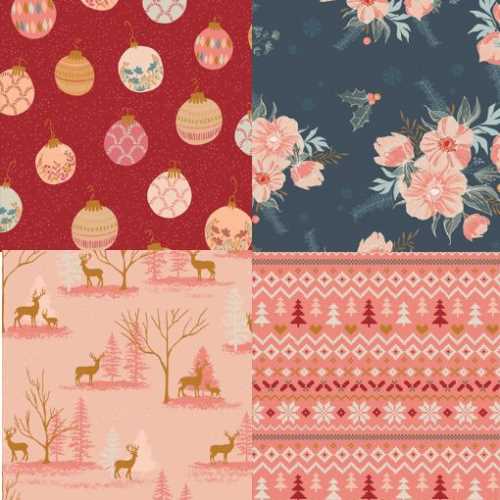 10" LAYER CAKE PACK Cozy and Magical Christmas - The Homespun Loft