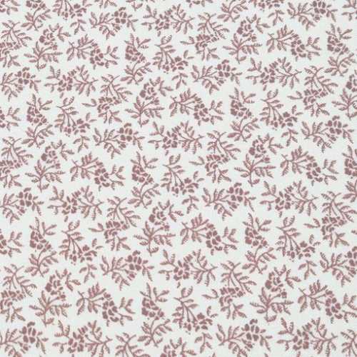 FQ Mauve and Cream Thimbleberries Club Fabric - The Homespun Loft