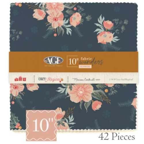 10" LAYER CAKE PACK Cozy and Magical Christmas - The Homespun Loft