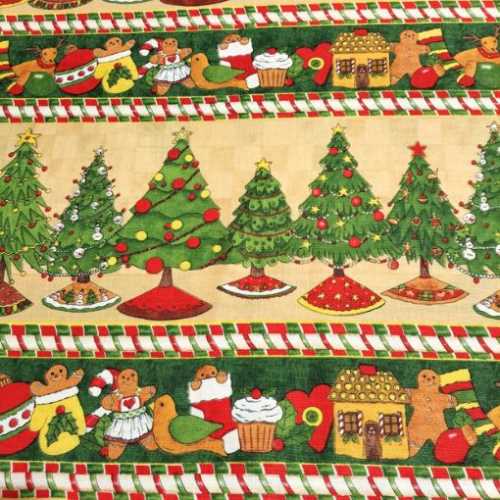Ginger Trees Christmas Fabric by Wilmington Prints - The Homespun Loft