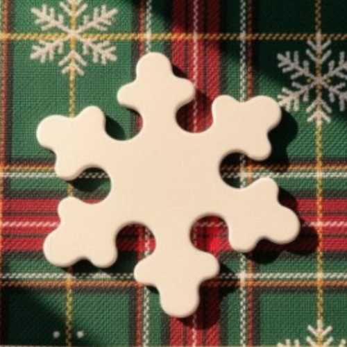 3" Wooden Snowflake Cut Out for Crafting - The Homespun Loft
