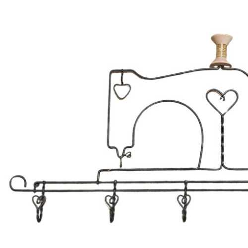 22" Sewing Machine Craft Holder by Ackfeld Wire - The Homespun Loft