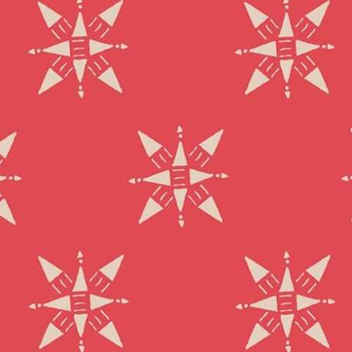 FQ Love Story Compassion Ruby Fabric AGF Studios - The Homespun Loft