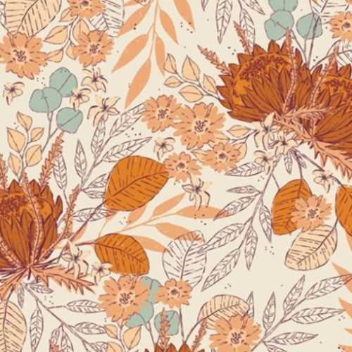 4 x FQ Bundle Season and Spice Autumn Fabrics - The Homespun Loft