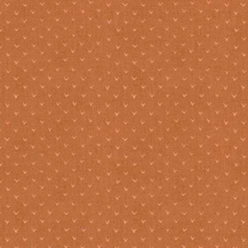 FQ Carved Notches Copper Fabric by AGF Studios - The Homespun Loft