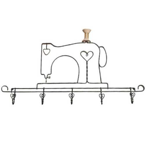 22" Sewing Machine Craft Holder by Ackfeld Wire - The Homespun Loft