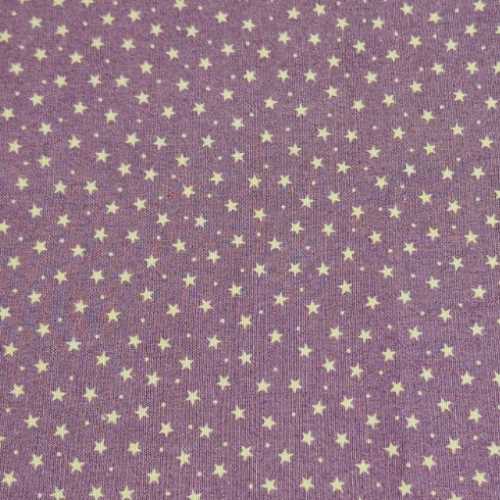 FQ Mauve Star Fabric Rose and Hubble - The Homespun Loft