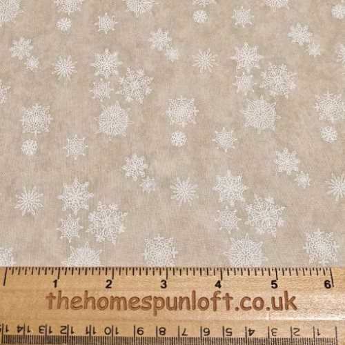 FQ Winter Flurries Christmas Snowflake Fabric Moda - The Homespun Loft