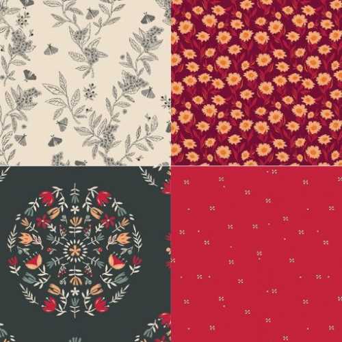 10" LAYER CAKE PACK Season and Spice Autumn Fall - The Homespun Loft