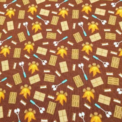 FQ Autumn Bonfire Cotton Fabric - The Homespun Loft