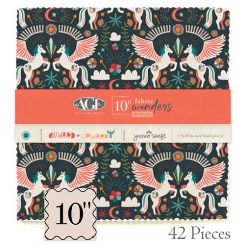 10" LAYER CAKE PACK Onward and Upward Fabric - The Homespun Loft