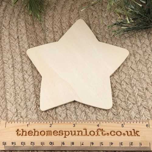 5" Primitive Star Wooden Cut Out - The Homespun Loft