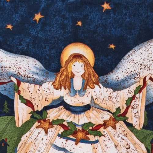 Christmas in Your Heart Angel Panel by Wilmington - The Homespun Loft