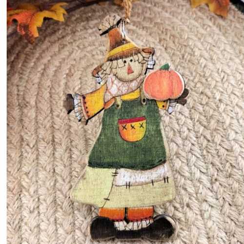 Scarecrow Decoration Autumn Halloween Fall - The Homespun Loft