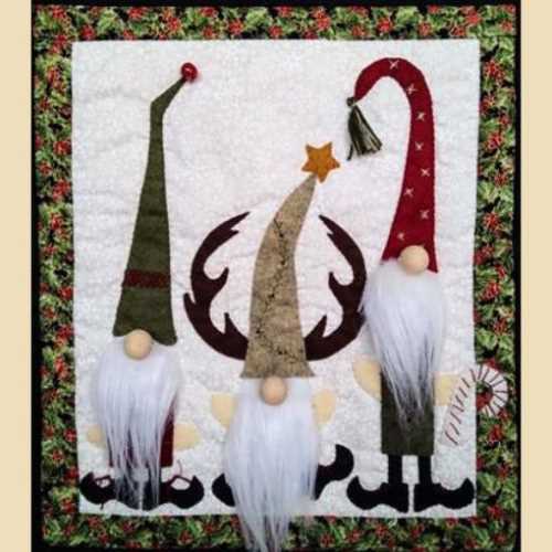 Gnome Wall Quilt Kit by Rachels of Greenfield - The Homespun Loft