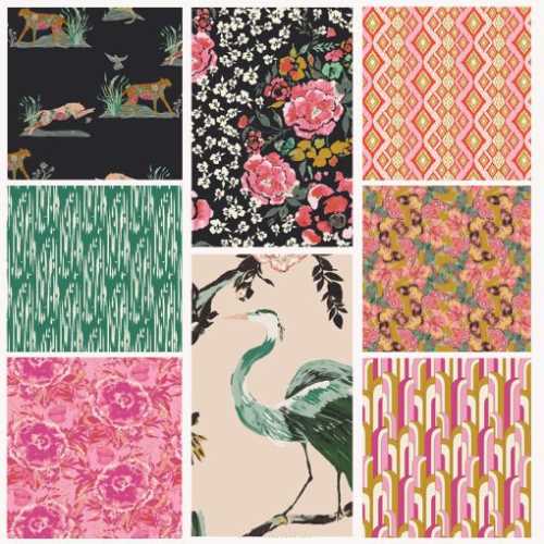 8 x FQ Bundle AGF fabrics EVE Collection - The Homespun Loft