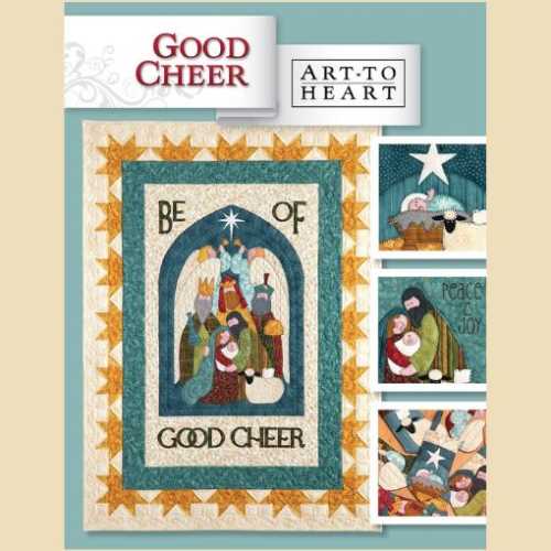 Good Cheer Art to Heart Christmas Quilting Book - The Homespun Loft