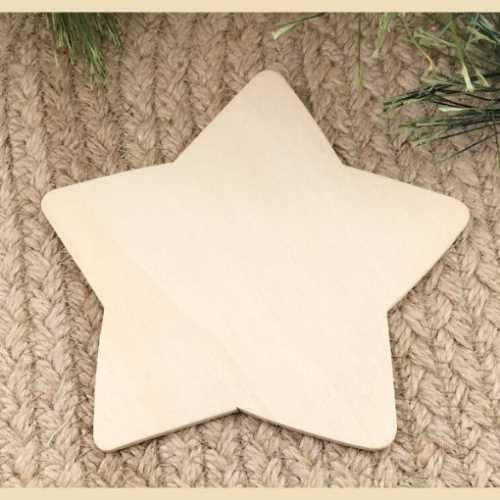5" Primitive Star Wooden Cut Out - The Homespun Loft