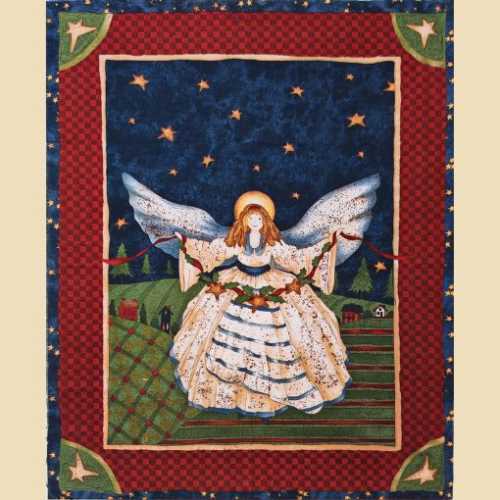 Christmas in Your Heart Angel Panel by Wilmington - The Homespun Loft