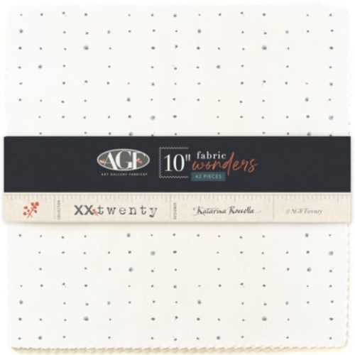 10" Square Twenty Fabrics Collection Layer Cake - The Homespun Loft