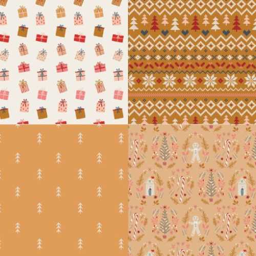 10" LAYER CAKE PACK Cozy and Magical Christmas - The Homespun Loft
