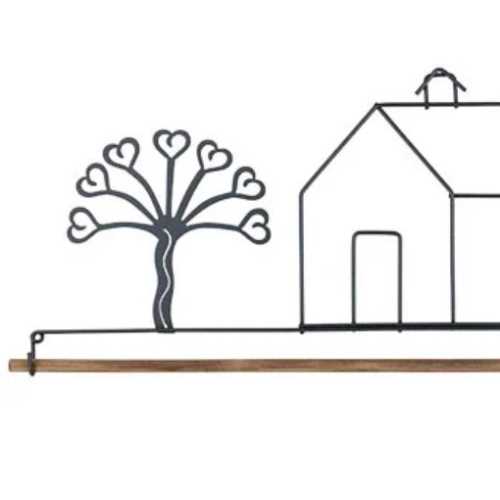 22" School House Quilt Hanger by Ackfeld Wire - The Homespun Loft