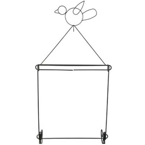12" Bird Hanger/Stand Topper by Ackfeld Wire - The Homespun Loft