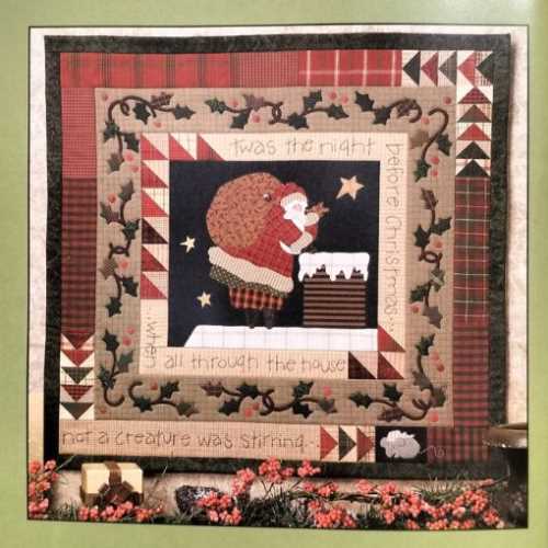 Night Before Christmas Art to Heart Pattern Book - The Homespun Loft